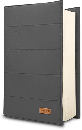 HANOI Collection® Custodia per libri di lettura regolabile imbottita. Custodia imbottita grande per libri