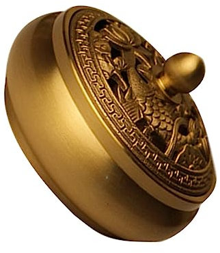 RORPOIR Messing Weihrauch Tee Zeremonie Hause Herd Decor Weihrauch Schmuck Für Studie Schlafzimmer Yoga