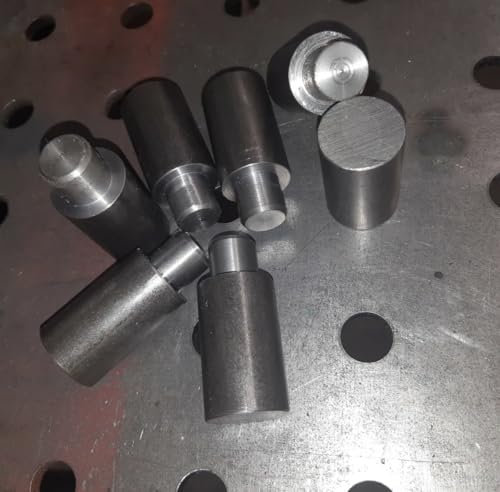 Spannbolzen 16mm 5-Set, langer Schaft 40mm, System 16, Lochtisch, Schweißtisch