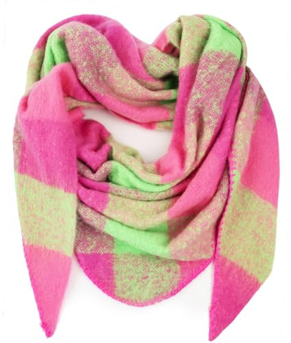 Gloop Damen Schal XXL Strick Dreieck Schal Halstuch Dreieckstuch kuschelig flauschig ohne Kratze an Haut 200×140 CM