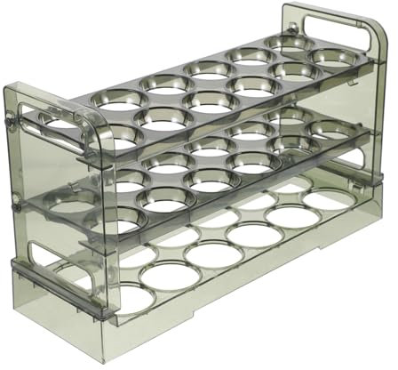 UKCOCO Organizador De Huevos Para Nevera Huevera De Diseño Compacto Soporte Para Puerta