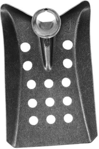 BESPORTBLE Pala para Cribar Aguas Residuales para Desagües y Alcantarillas, Metal De Acero Al Manganeso, Tamaño Pequeño Cuadrada, para Limpieza De Lodo y Zanjas, Herramienta Multiusos