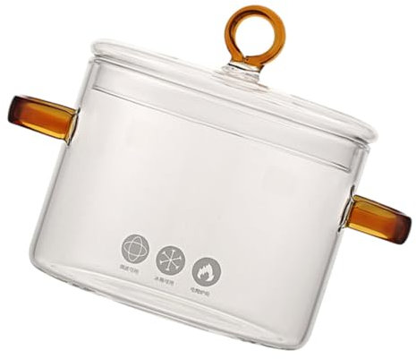 Cabilock Zuppa di per Pentole e Padelle Induzione Pentole da Cucina Piccolo Vaso Sottile Cucinando Pentola Chiaro Padella Pentole Chiare Pasta Piatto Bicchiere