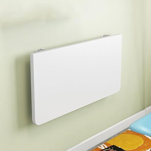 Platzsparender Wandklapptisch & Regal – Kompakter Schreibtisch für Küche, Esszimmer, Waschküche & Home Office – Vielseitig, einfach zu installieren, stabiler Arbeitsplatz