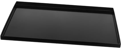 MOTHNUR Large Enamel Baking Tray for Oven Use Rectangular Flat Baking Pan Made of Sturdy Enamel Easy to Clean Sturdy Roasting Tray for Kitchen Or Food