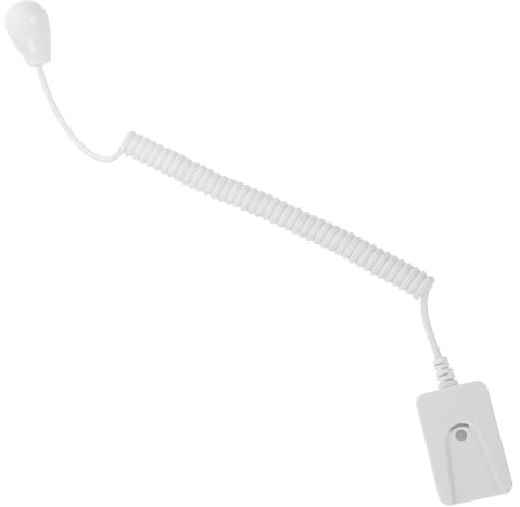 Sosoport Cavo Retrattile con Gancio Adesivo per Telefono e Tablet Guinzaglio Retrattile con Telecomando Cavo di Sicurezza Antismarrimento Estensibile Fino a 12 M per Uso Domestico