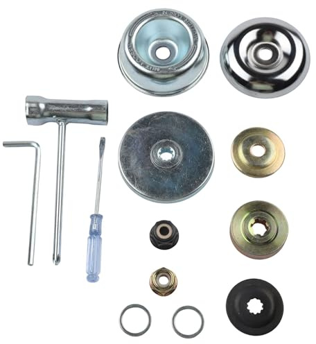 SPORTARC Kit de réparation de carburateur pour tronçonneuse McCulloch MDC Series (MDC 2-16), avec joints, jets, soupape à pointeau