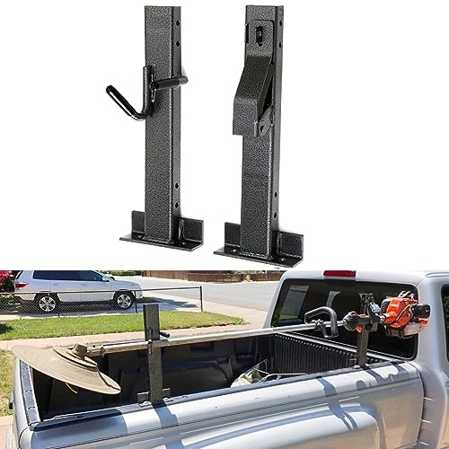 ELITEWILL Locking Single Trimmer Rack Trim line Holder Fit for Open Landscape Trailers Racks