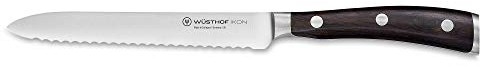 WÜSTHOF Ikon Aufschnittmesser 14 cm, Silber
