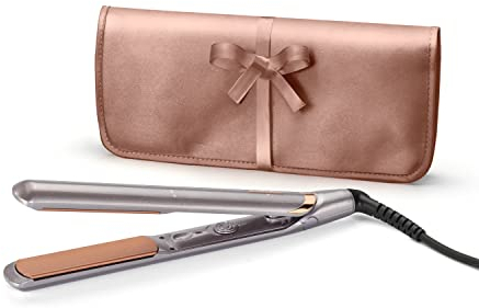 BaByliss Shimmer Hair Straighteners - Ceramic Plates for Smooth Styling, Multi-Voltage Worldwide use, Ultra-Fast 15 Second Heat Up, 3 Heat Settings Up to 235°C, 2598BU