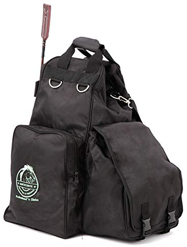 WolFum Tragetaschen für professionelle Reitstiefel, Reitschultasche mit extra Helmfach. Doppelter Komfort