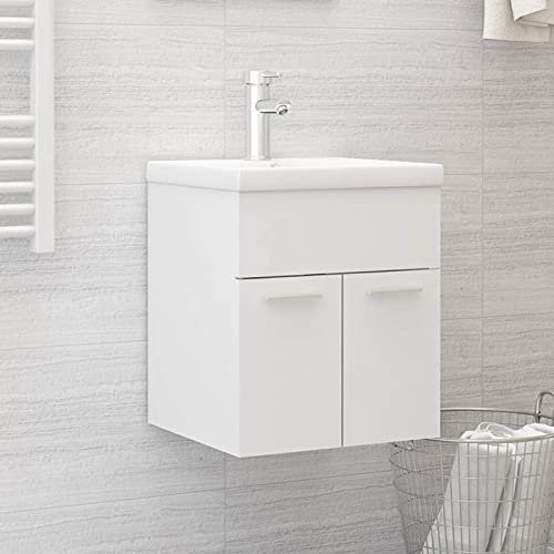 Camerina Mueble con Lavabo Blanco Madera contrachapada Muebles De BañO Baratos