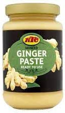 KTC Minced Ginger Paste - Pack of 3 Jars (210g) | Unleash Authentic Taste | Premium Quality Blend | Fresh, Convenient, and Versatile | True Essence of Ginger