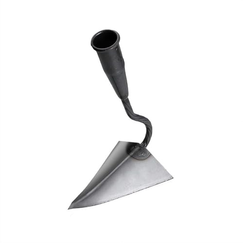 pulunto Triangle Hoe Garden Tool, Flower Planting Hoes, Vegetable Planting Hoe, Stainless Steel Landscaping Hoe, Garden Hoe for Manuring Weeding Planting Digging Soil Leveling