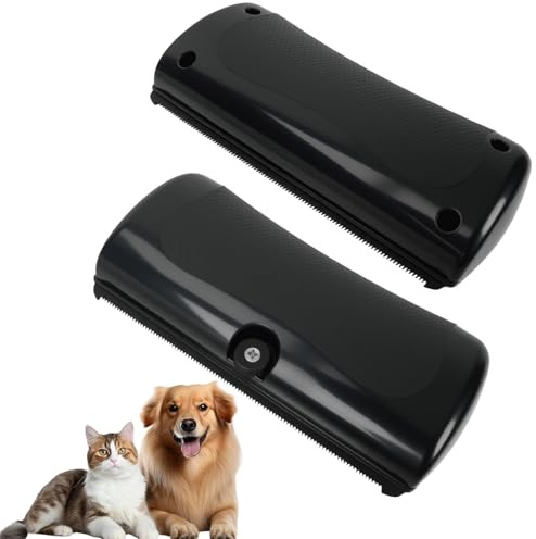 DmDoyy Cepillo Para Perros Para Mascotas, Cepillo Para Perros Y Gatos Profesional, Eficaz Para La Eliminación De Pelo Muerto Y Cuidado Del Pelaje De Su Mascota, 14.6×6.8cm