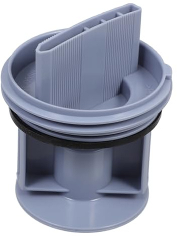 Washing Machine Drain Pump Filter Assembly Abs Plug Replacement | Pump Protection Easy Installation Lint and Debris Filtering Replacement Part for Automatic Drum Washers