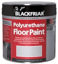 Blackfriar Polyurethane Floor Paint - Hard Wearing - Light Grey - 2.5 Litre