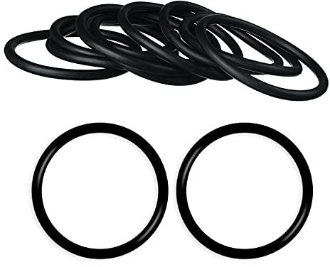 Othmro Nitrilkautschuk-O-Ringe, Dichtungsgummi-Unterlegscheiben, O-Ring, 40 mm Außendurchmesser, 28,6 mm Innendurchmesser, 5,7 mm Breite, metrische Buna-N-Dichtungsringe, 10 Stück