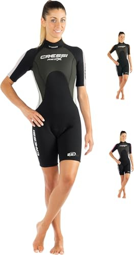 Cressi Med X Lady Shorty Wetsuit Black/White 2.5mm XS/1