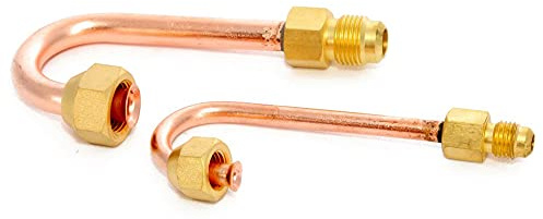Klima-B2B Umkehranschluss M1/4'' auf F1/4'' und M1/2'' auf F1/2'' für Splitklimaanlagen mit falsch vorinstallierten Rohrleitungen