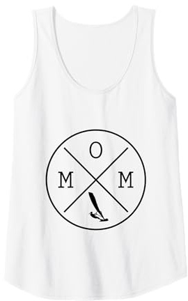 Damen Windsurfing Mom Mutter Mama Windsurferin Windsurfen Surfen Tank Top