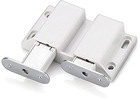 Magnetspärr ，Magnetiska tryckspärrar Öppen Lås Dörr Öppen Magneter Låda Beröringsspärr Skåp Magnethakar Spärrar Paket med 3,B (Color : D)