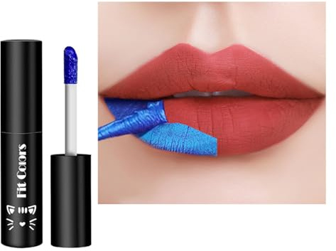 HERBENJOY Lip Stain Peel Off, Lipstick Tint Matte, Tattoo Colour Nude, Lipstick Long Lasting Waterproof Liquid, Non-Stick Cup Tint Lip Makeup For Women Girl (02#)