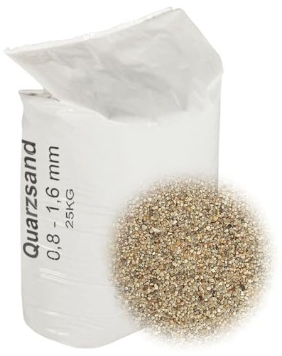 Bulliing Filter Sand 25 kg 0.8-1.6 mm,Swimming Pool Filter Sand,100% Silica Natural Eco-friendly