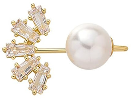 GALPADA Perlenbrosche Für Damen Sicherheitsbrosche Praktische Brosche Kreative Brosche Langlebige Ornamente Geschenkidee Passend Für Jeden Anlass