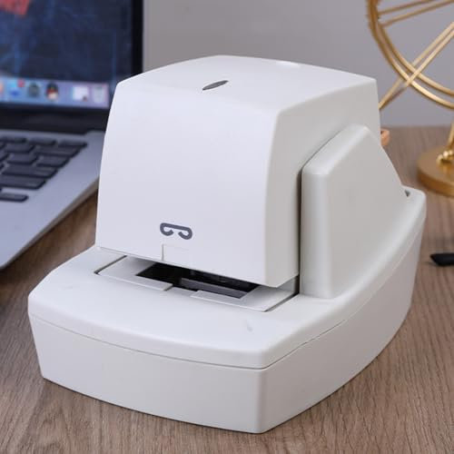 XDTKJDZ Tragbarer Automatischer Hefter Für Den Schreibtisch, Schnellhefter, Automatisches Binden Von 2–70 Blatt, 2–65 Blatt, Für Büro, Zuhause, Schule, Geschäft, Schwere Buchbindung