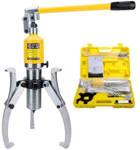 ZQYPENOZ Estrattore Idraulico per Ingranaggi, separatore per mozzi con Cuscinetti a 2 o 3 Griffe, Strumento di rimozione per Riparazione Auto per estrarre mozzi, Cuscinetti, Ingranaggi (15T)