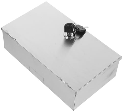 DOITOOL Lockable Electrical Outlet Protection Box Weatherproof Outlet Lock Box with Keys Socket Covers for Home and Office Wall for Safety and Anti-Theft Protection