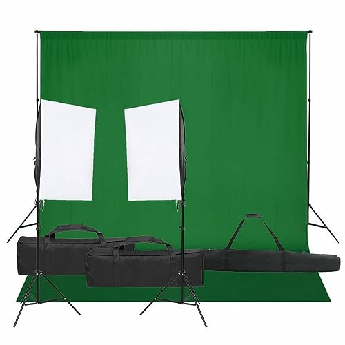 Juroupi Kit per Studio Fotografico con Set di Luci e Fondale,Studio Foto,Fotografia,Illuminazione e Studio,Luci e Flash da studio-3094736