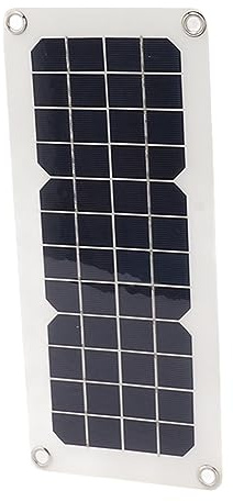 Haofy Kit de Panneau Solaire 30 W Monocristallin 18 V avec Double Sortie USB 5 V – Chargeur Solaire Portable IP65 étanche 12 24 Contrôleur de Détection Automatique pour Camping en Plein Air,