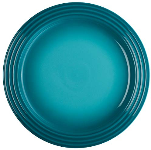LE CREUSET Dessertteller, Keramik, 22 cm, Karibik