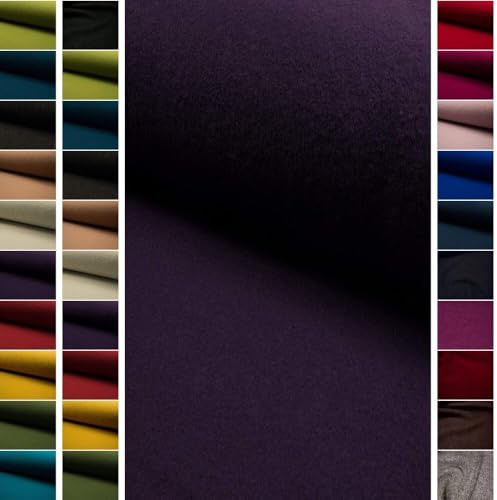 StoffBook Violett Walklodenstoff Walkloden Wollwalk für Bekleidung