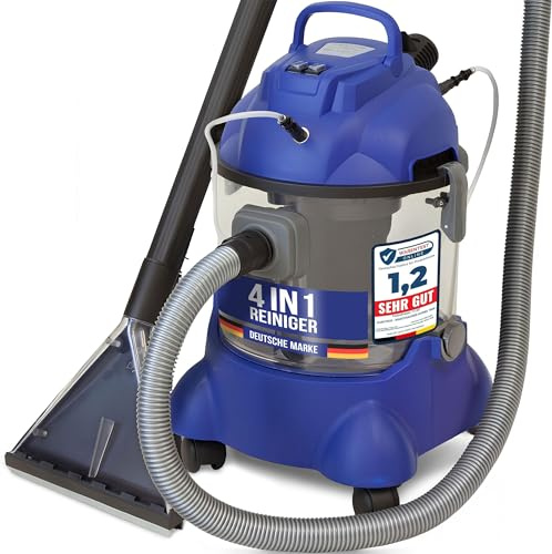 ALBATROS Nass-Trocken-Sauger Auto Hydro 7500-4in1 Nasssauger Auto + Polster-Reiniger - 1200 Watt, 20l Volumen, 22 kPa Saugleistung - Note: Sehr Gut 1,2 (11/2023)