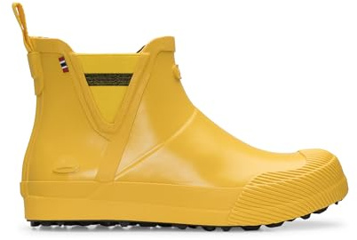 Viking Unisex Ekeberg Rain Boot, Yellow/Black, 43 EU