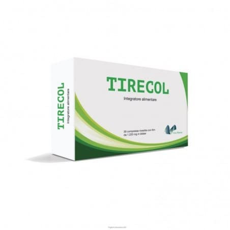 Tirecol 30 compresse - Integratore alimentare a base di selenio, mio-inositolo, estratti di riso rosso fermentato, vitamina D.