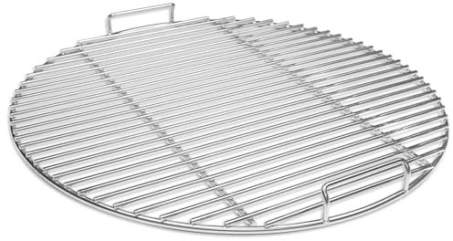 Big Poppa's Beefy - Griglia rotonda in acciaio inox, per barbecue personalizzata e a tamburo, progettata per tamburo da 55 galloni o kit per affumicatori Big Poppa