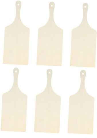 Hoement 6pièces Mini Planche à Découper Avec Poignée Plateau Décoratif Pour Cuisine
