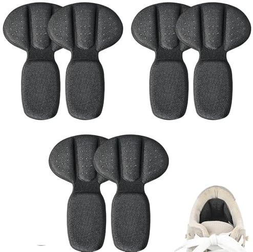 Almohadillas para Talón,3 Pares de Almohadillas para el Talón,2 en 1 Cojín Esponja,Protector Talon,Almohadillass para Reutilizables para Mujeres Talóns Autoadhesivas,Taloneras Antirozaduras Zapatos
