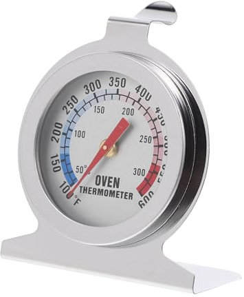 Holibanna Stainless Steel Pizza Oven Thermometer External Meat Temperature Probe for Kitchen Cooking Baking