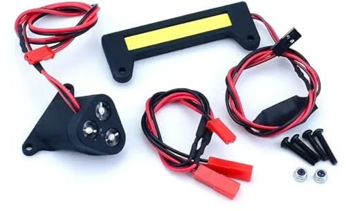 GTVNPOA RC Lampe Lichtleiste Set Für Arrma Für Kraton 6S V4 V5 Für BLX Extreme Bash Speed ​​1/8 5V Vorne Und Hinten Beleuchtung System Monster Truck RC Für Buggy(for EXB)