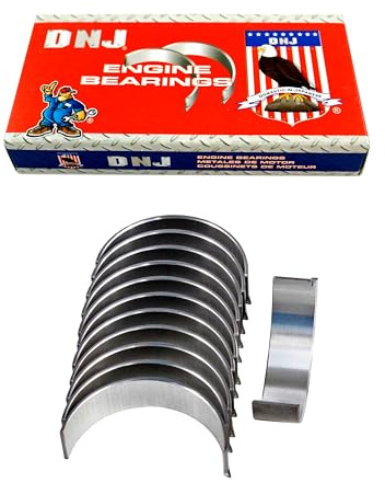DNJ RB1169 Rod Bearings Set Standard for 2011-2022 Chrysler, Dodge, Jeep, Ram, Volkswagen 1500, 1500 Classic, 200 3.6L V6 24V DOHC 3604cc