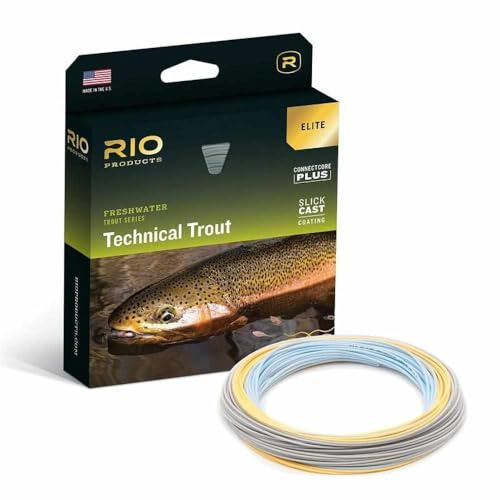 Rio Elite technische Forellenschnur, einfarbig, WF3F