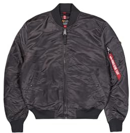 Alpha Industries Chaqueta bomber MA-1 VF 59 para hombre Vintage Grey