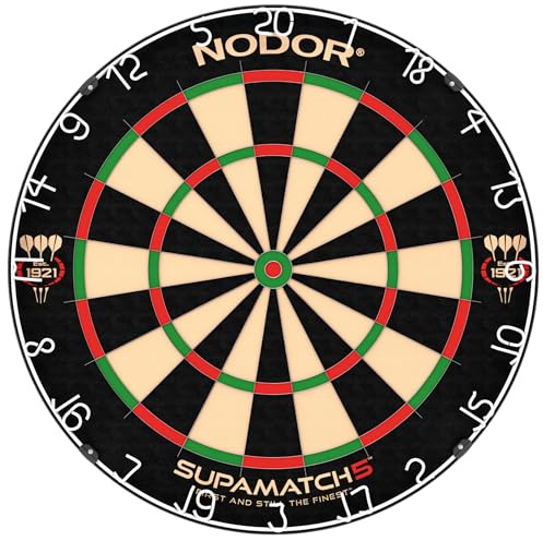 Nodor Supamatch 5 - Bersaglio per Freccette Professionale