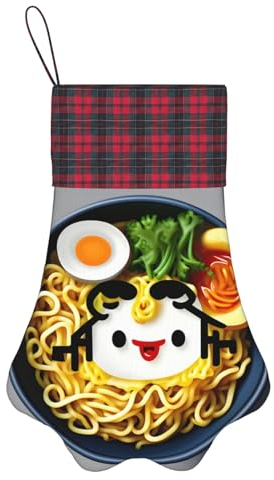 SSIMOO Coquetier nouilles ramen Superbe décoration de Noël pour animal de compagnie – un ajout festif à votre décoration de vacances