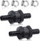 SPEEDWOX 6Pcs non-retour de carburant clapet anti-retour de ligne de carburant clapet anti-retour 10mm 3/8 clapet anti-retour de l’eau clapet anti-retour en alliage d’aluminium pour l’eau essence